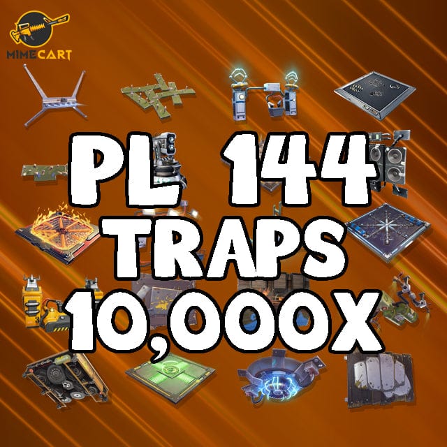 144 Fortnite Traps 10000x Random