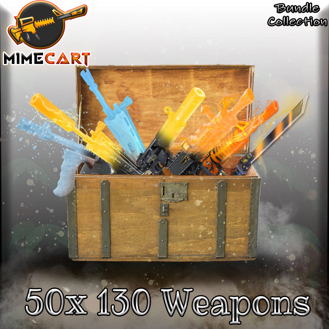 50x 130 GODROLLED WEAPONS