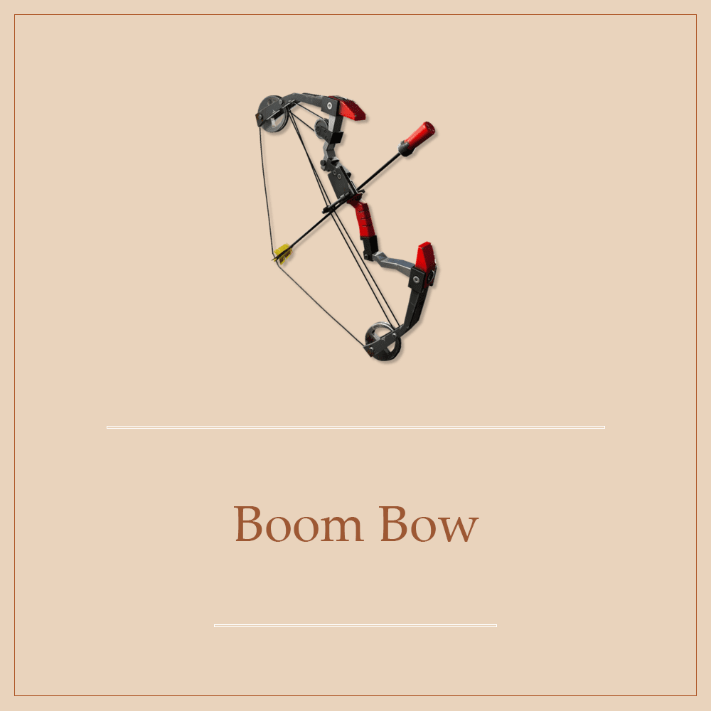 5x 130 Boom Bow- Max perks