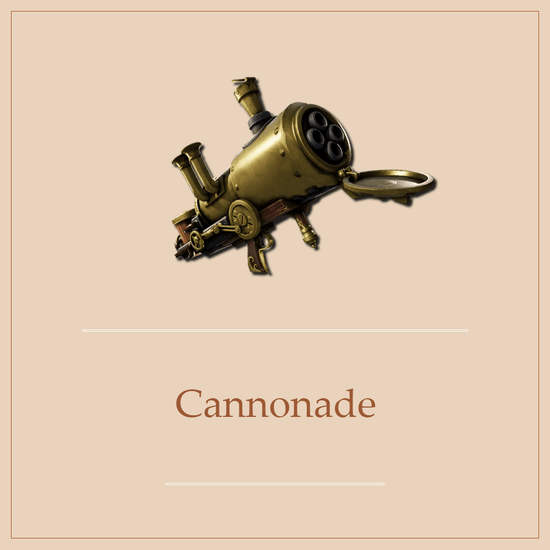 5x 130 Cannonade- Max perks