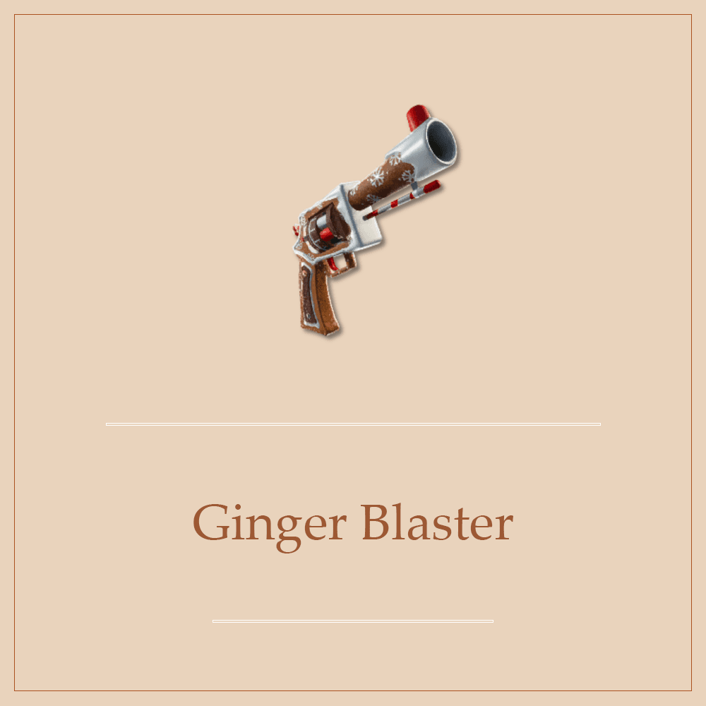 5x 130 Ginger Blaster - Max perks