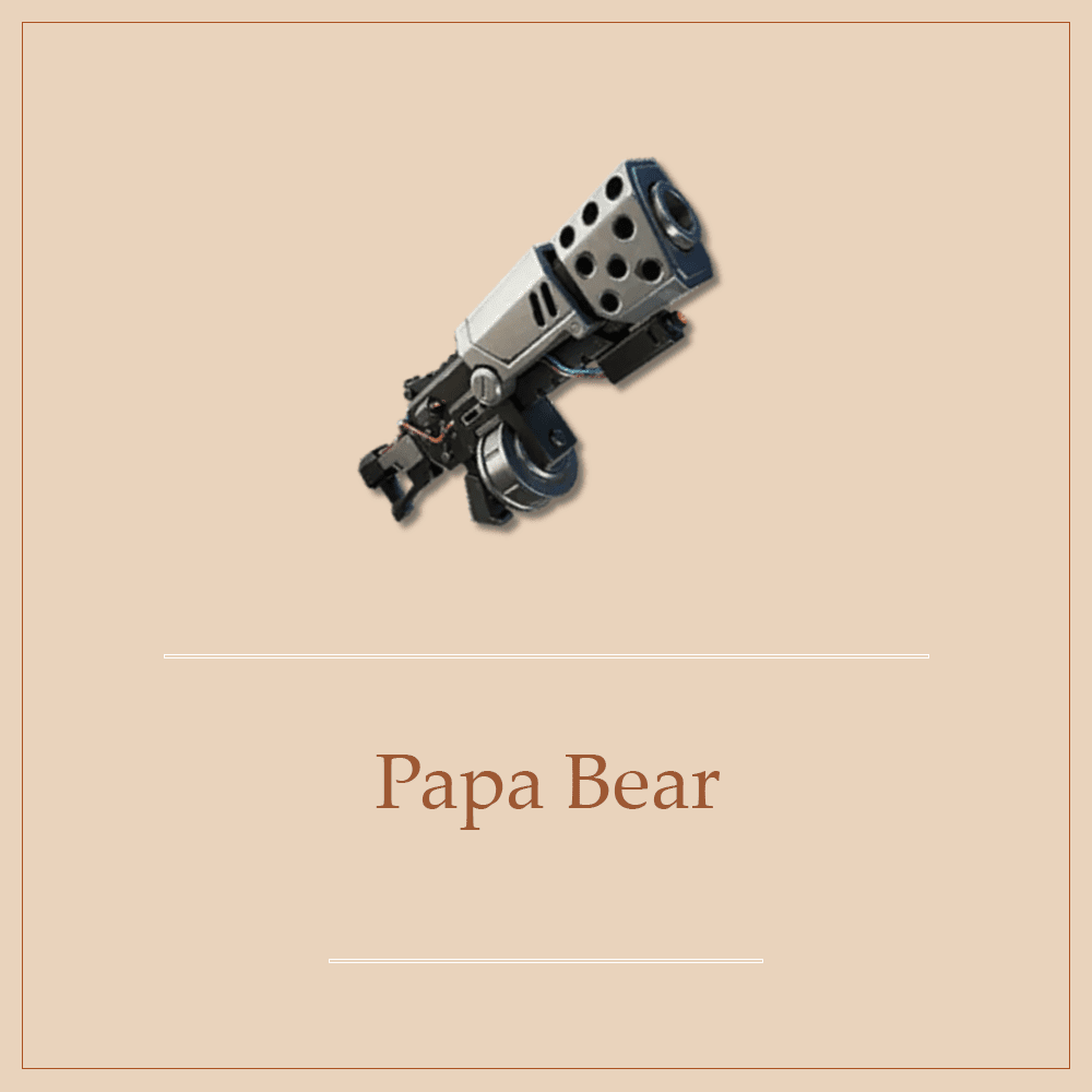 5x 130 Papa Bear - Max perks
