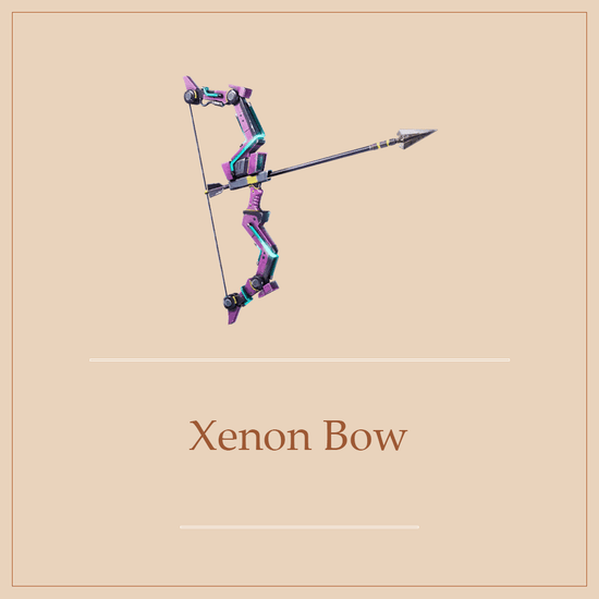 5x 130 Xenon Bow- Max perks