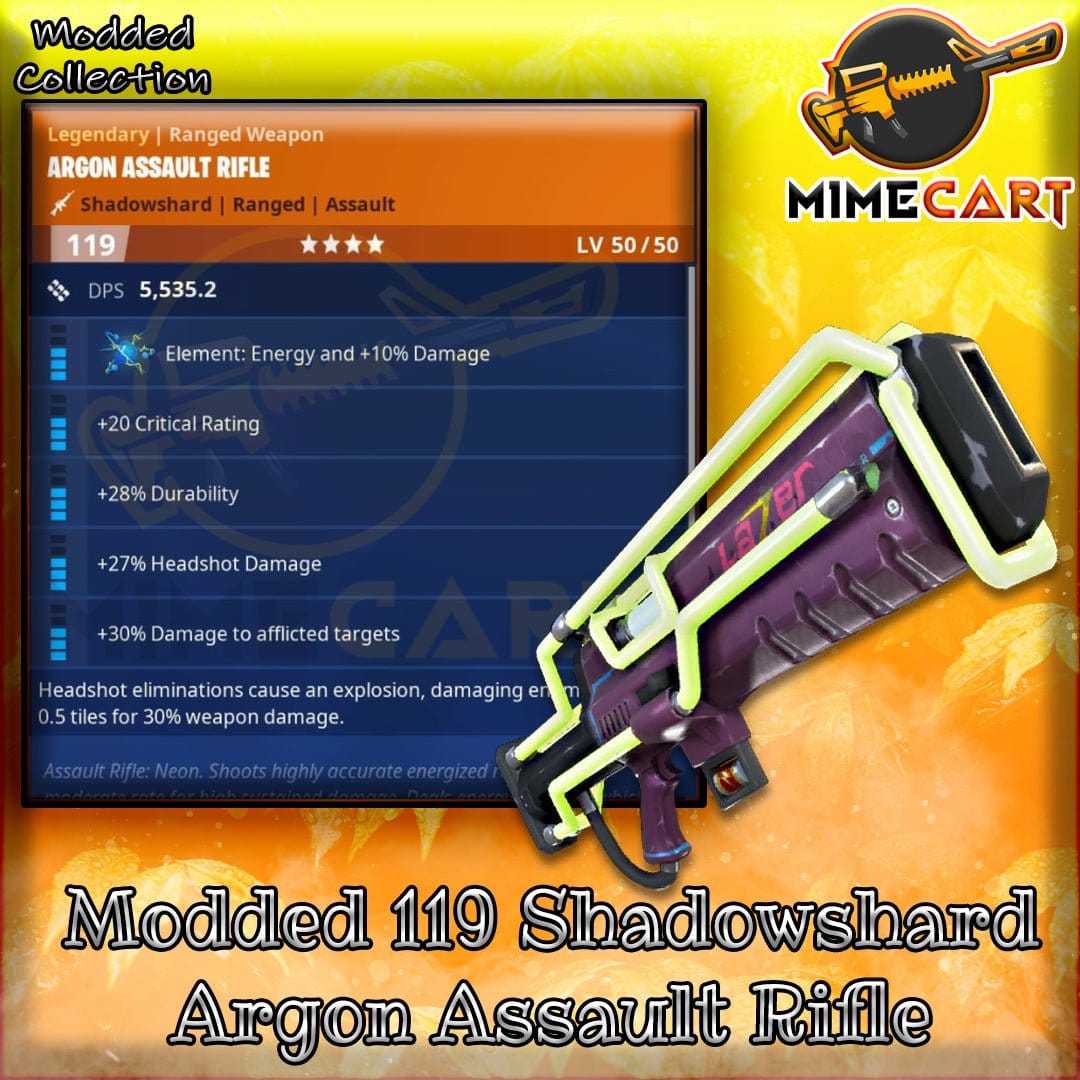 Load image into Gallery viewer, MODDED PL 119 SHADOWSHARD ARGON ASSAULT RIFLE

