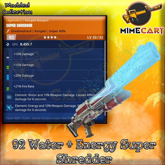 Load image into Gallery viewer, MODDED PL 92 ENERGY AND WATER SUPERSHREDDER
