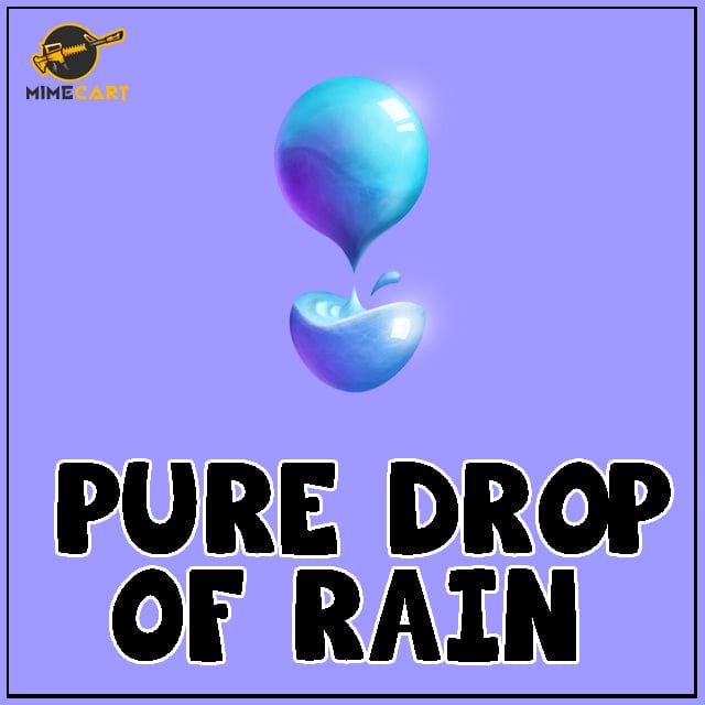 PURE DROPS OF RAIN 100x